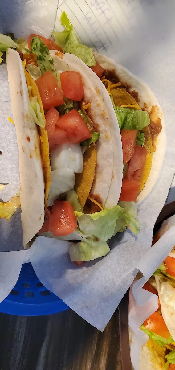 Double Decker Beef Taco