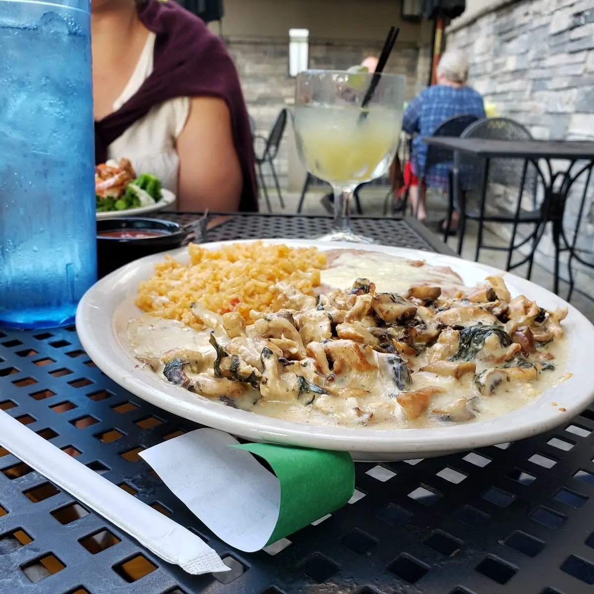 Spinach and Cheese Enchilada