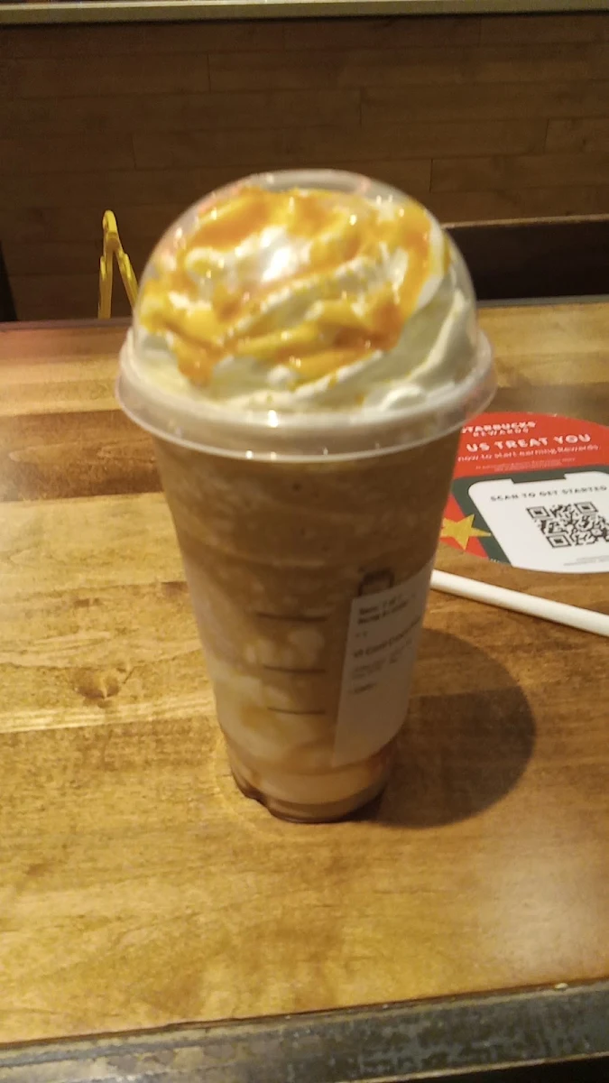 Venti Caramel Frappuccino