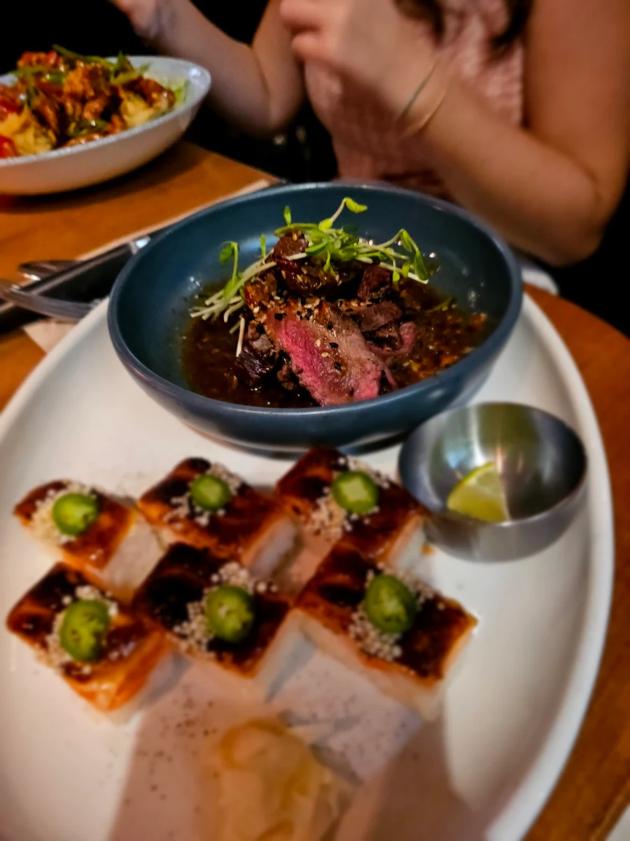 Steak and Sushi
