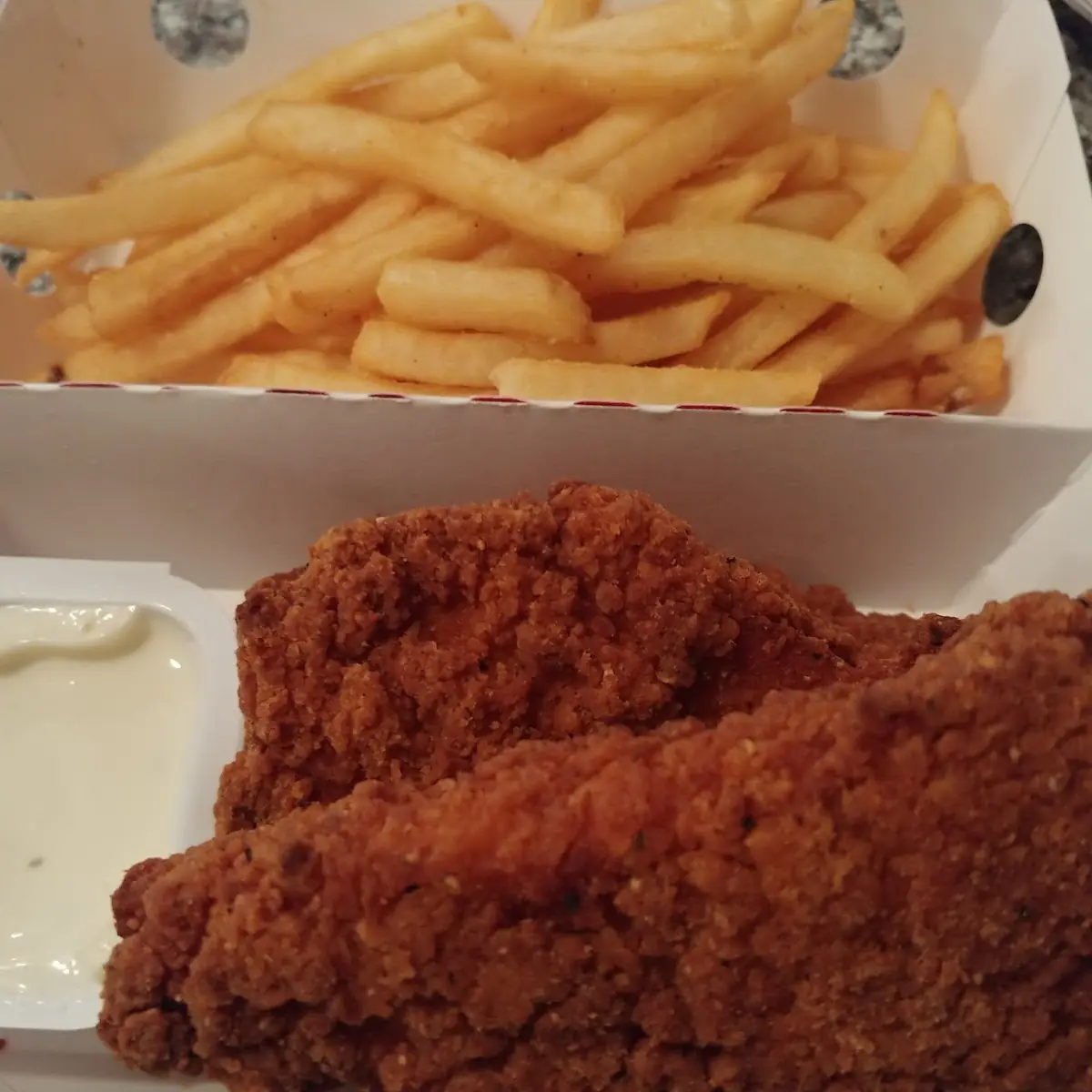 Spicy Chicken Strip Combo