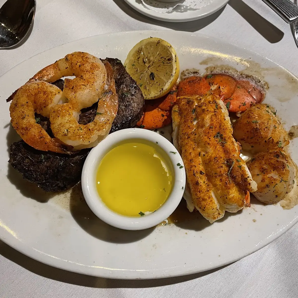 Filet Mignon and Lobster Tail