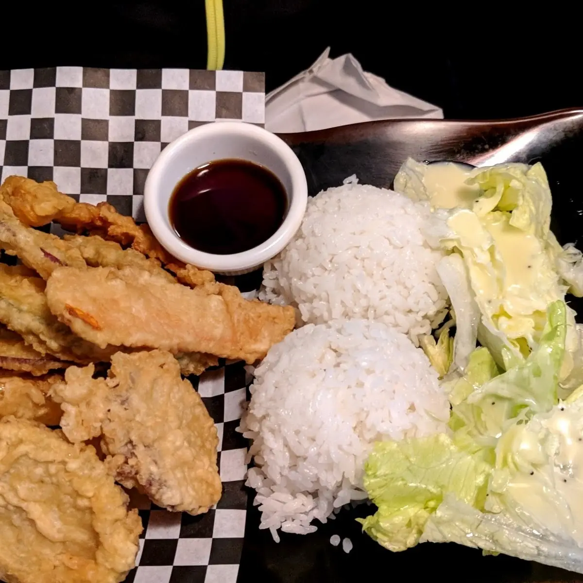 Vegetable Tempura Meal