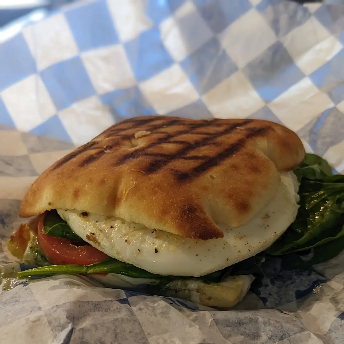 Caprese Egg Sandwich