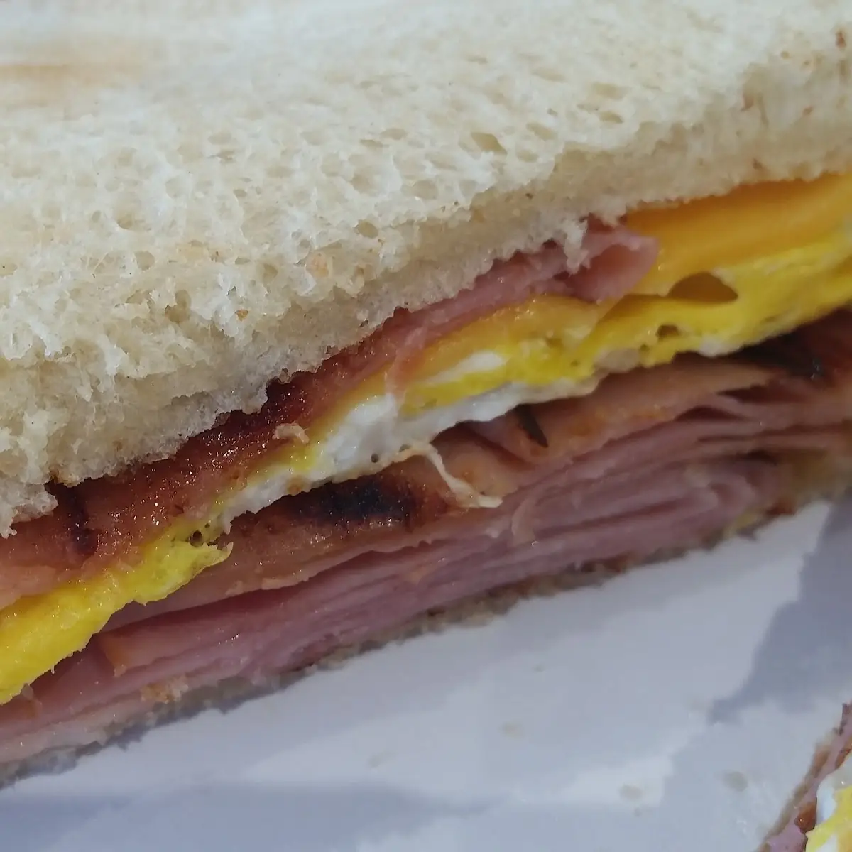 Breakfast Sandwich with Ham