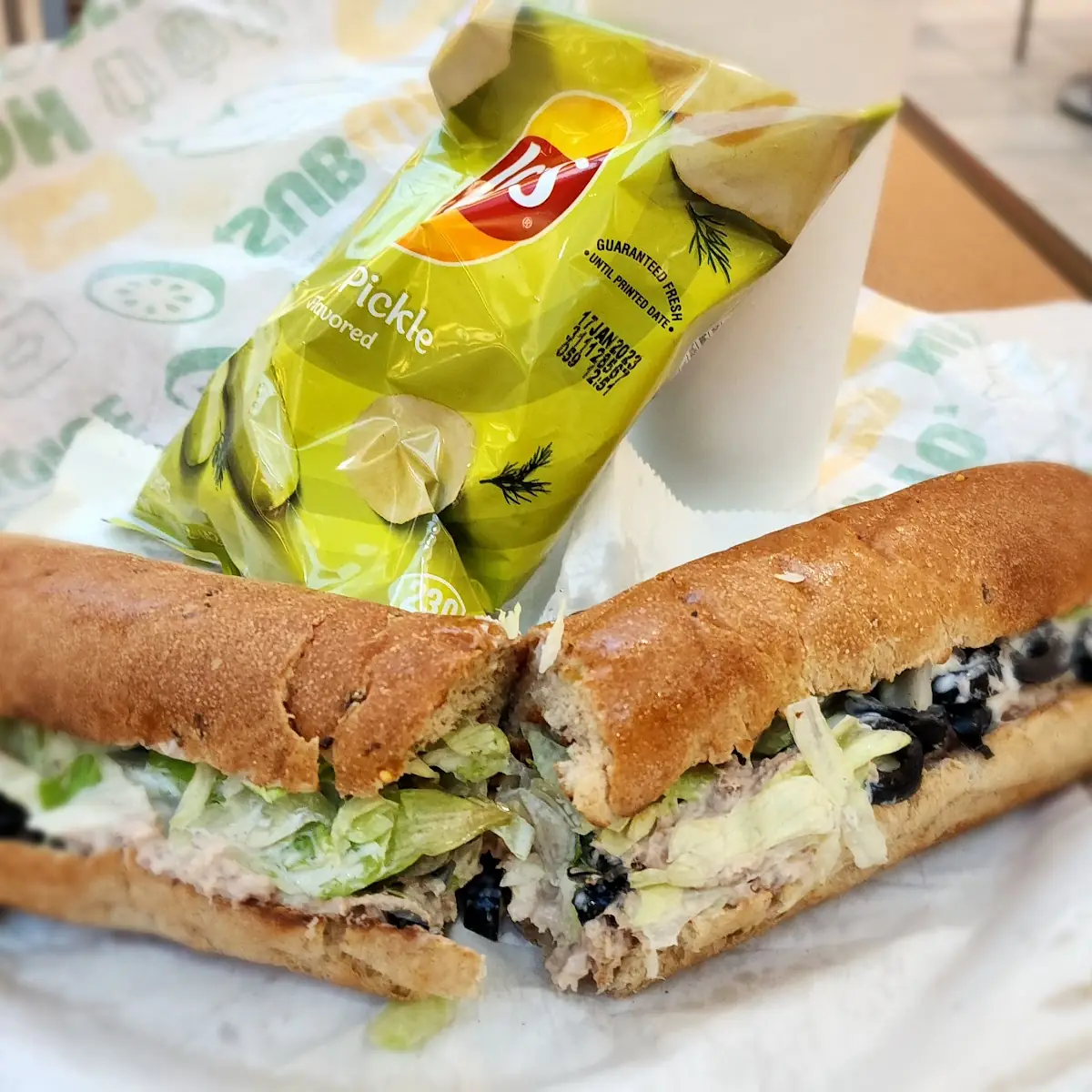 Foot Long Tuna Salad Sub
