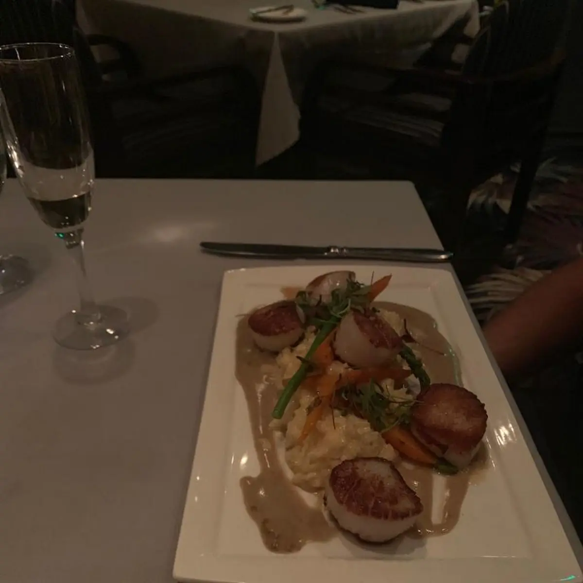 Pan Seared Scallops
