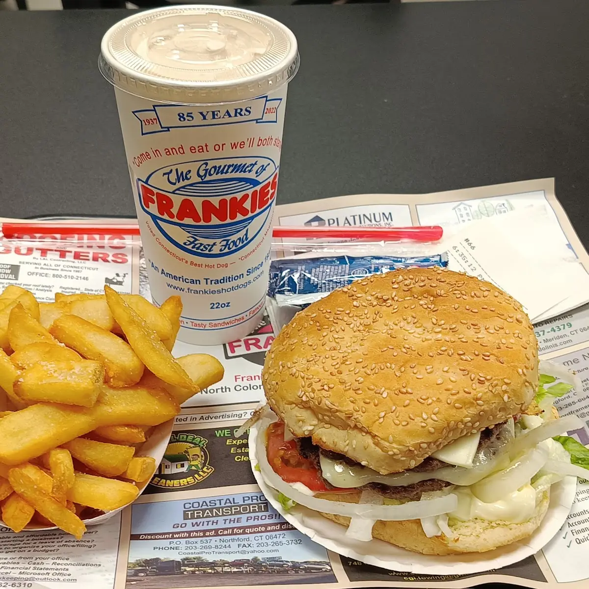 Double Cheeseburger Combo