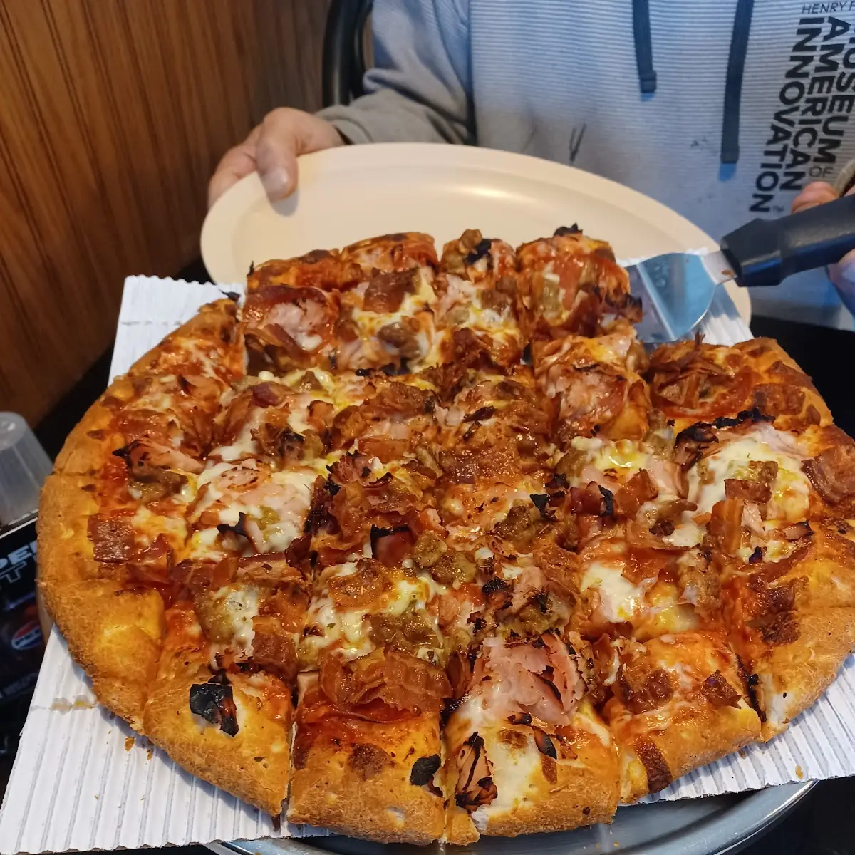 Coliseum Meat Pizza