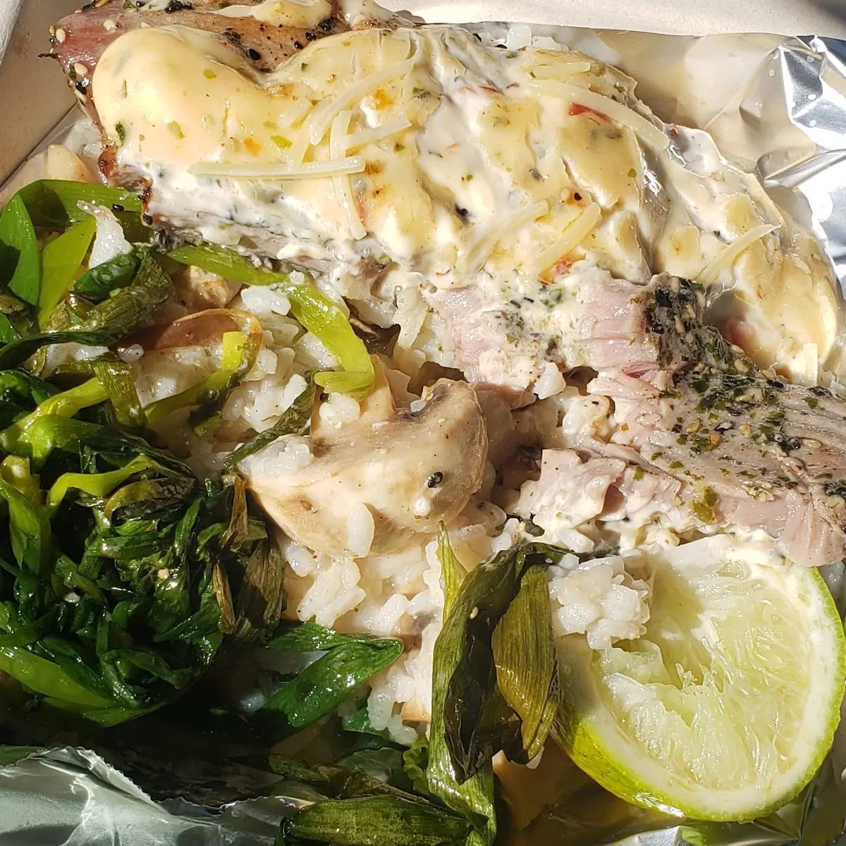 Ahi Tuna with Risotto