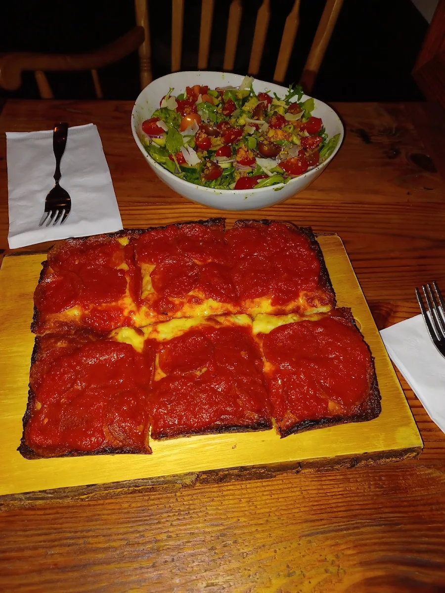 Detroit Style Pizza