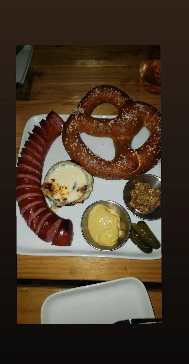 Sausage and Pretzel