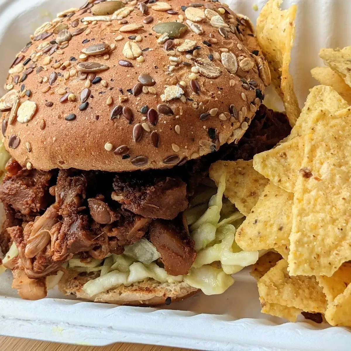 BBQ Pulled Jack Sandwich