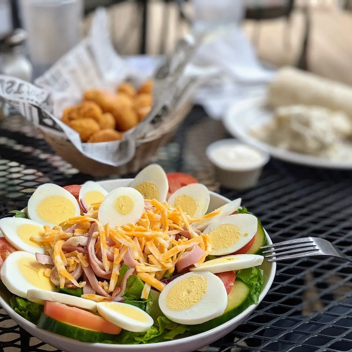 Chef Salad Extra Egg
