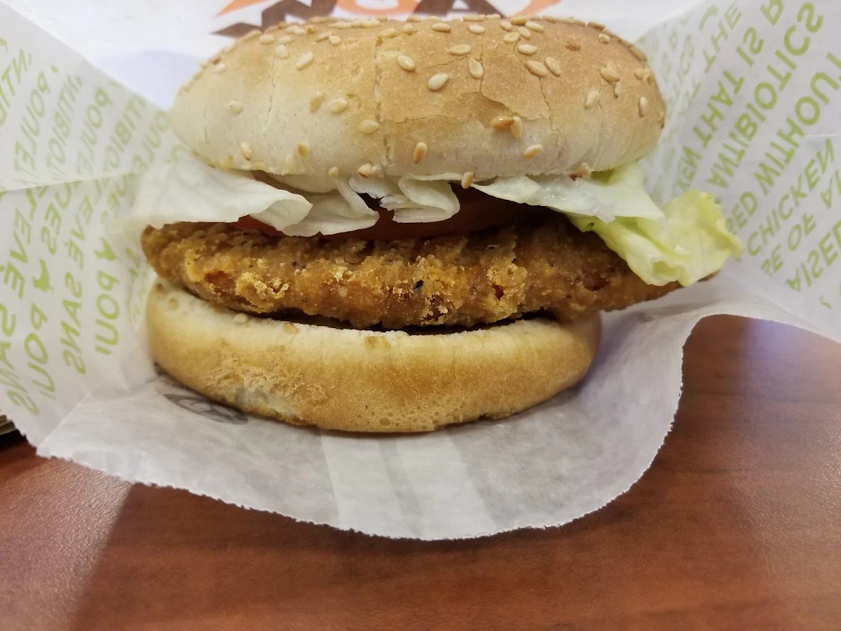 Spicy Chicken Sandwich, A&W Canada