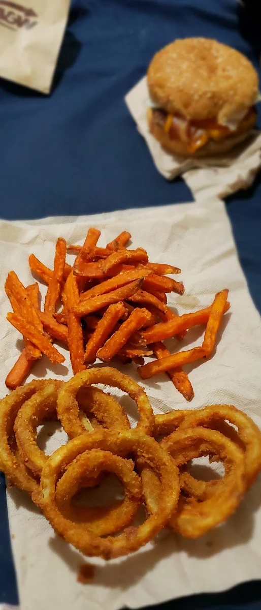 Sweet Potato Fries Onion Rings, A&W Canada