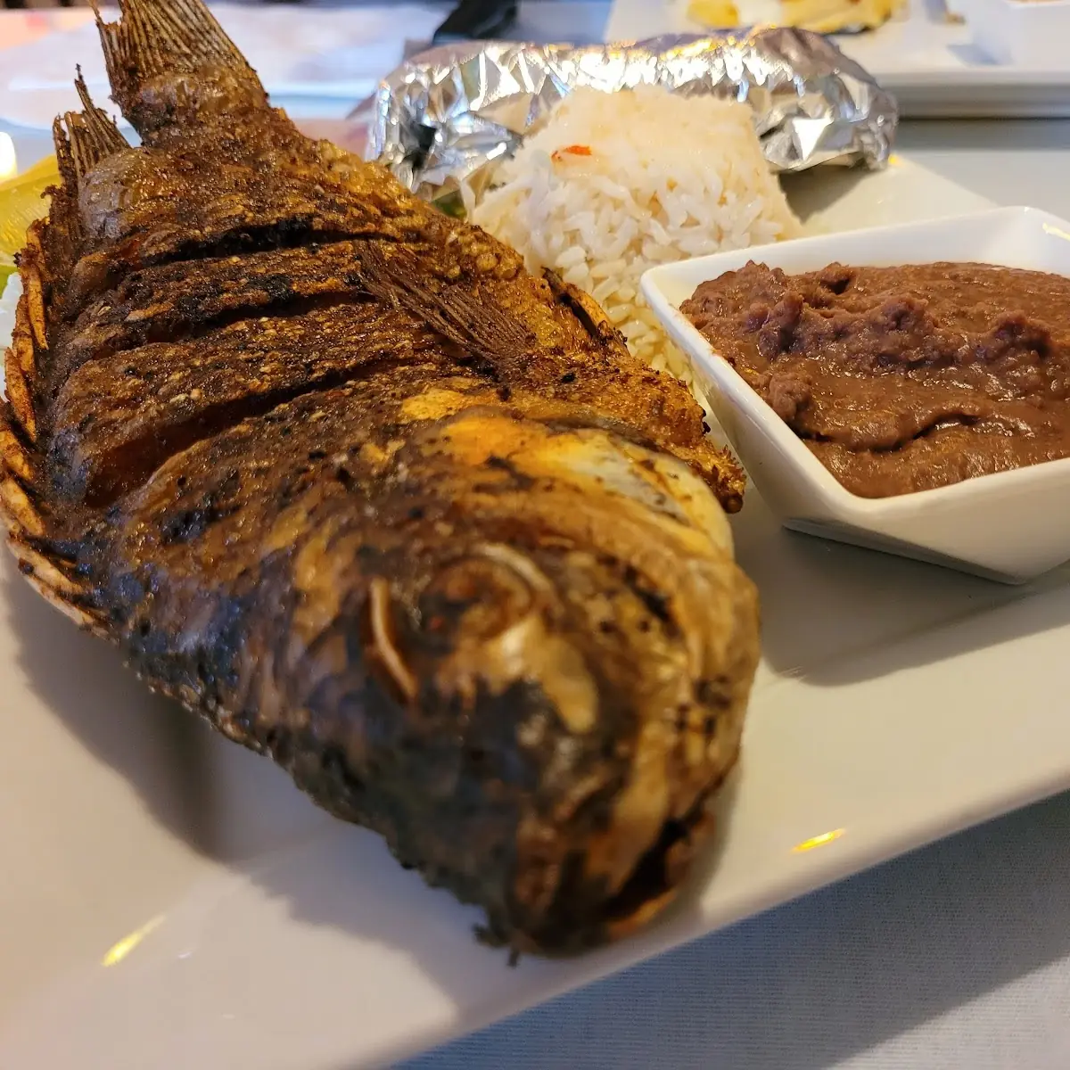 Pescado Frito Entero Tilapia