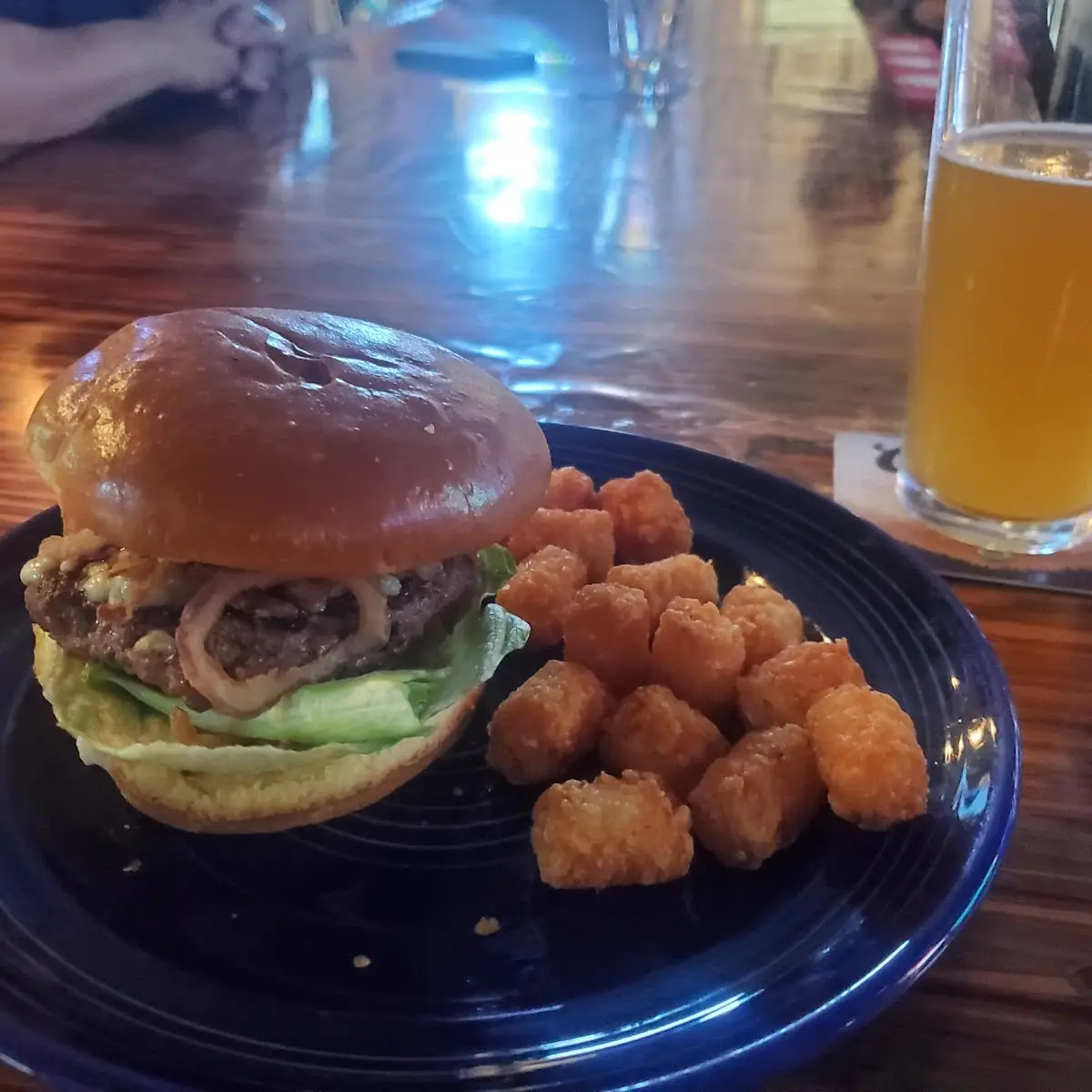 Mushroom Swiss Burger