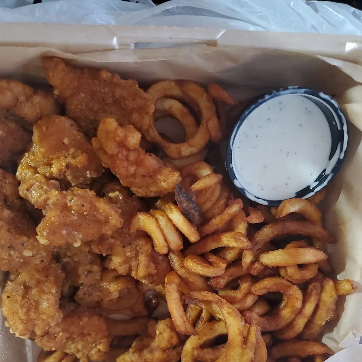 Garlic Parmesan Wings Combo