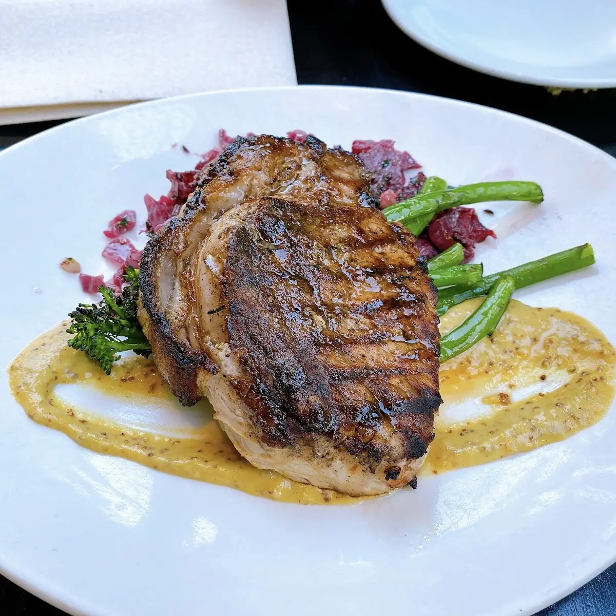 Hardwood Grilled Pork Chop
