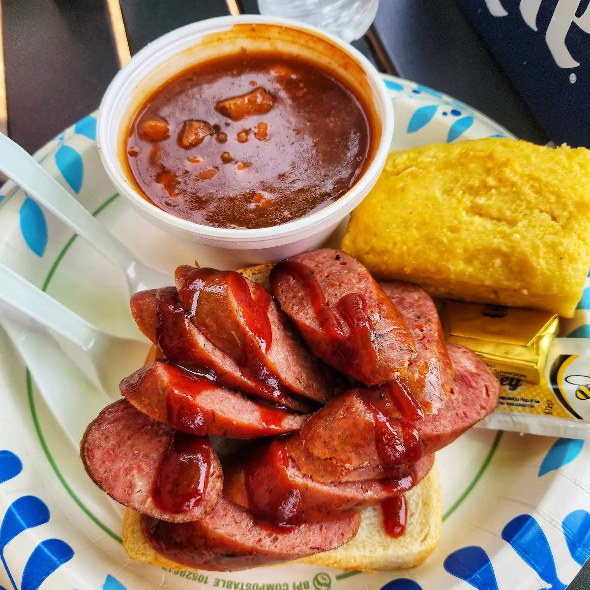 Smoked Sausage Plate