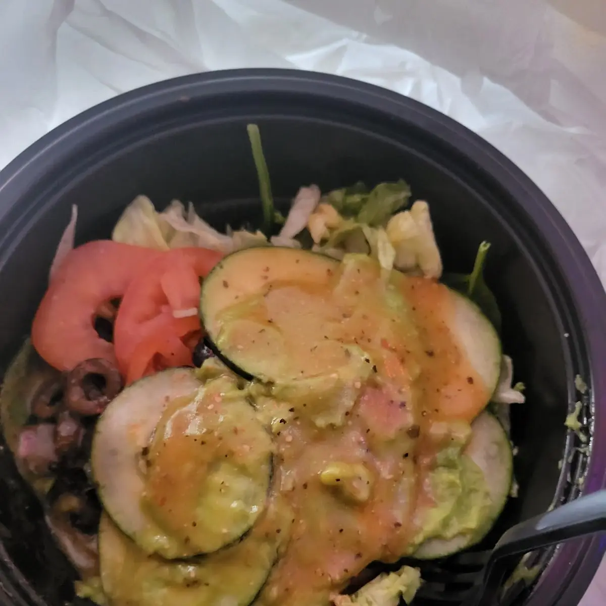 Roasted Chicken Spinach Salad with Vinegar
