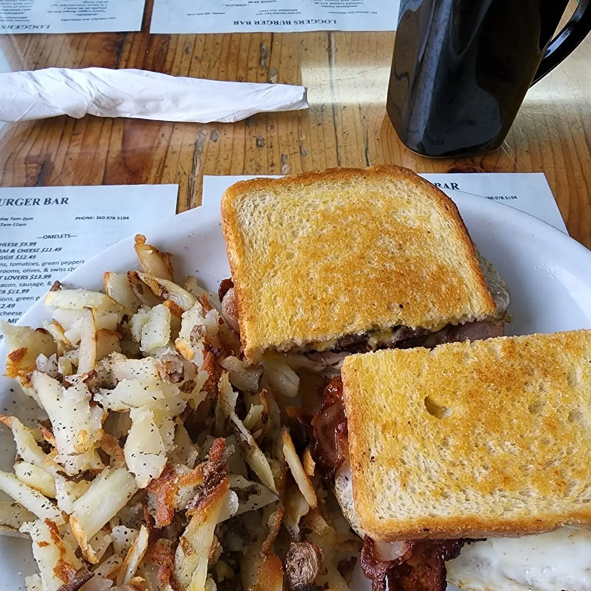 Logger Melt Sandwich