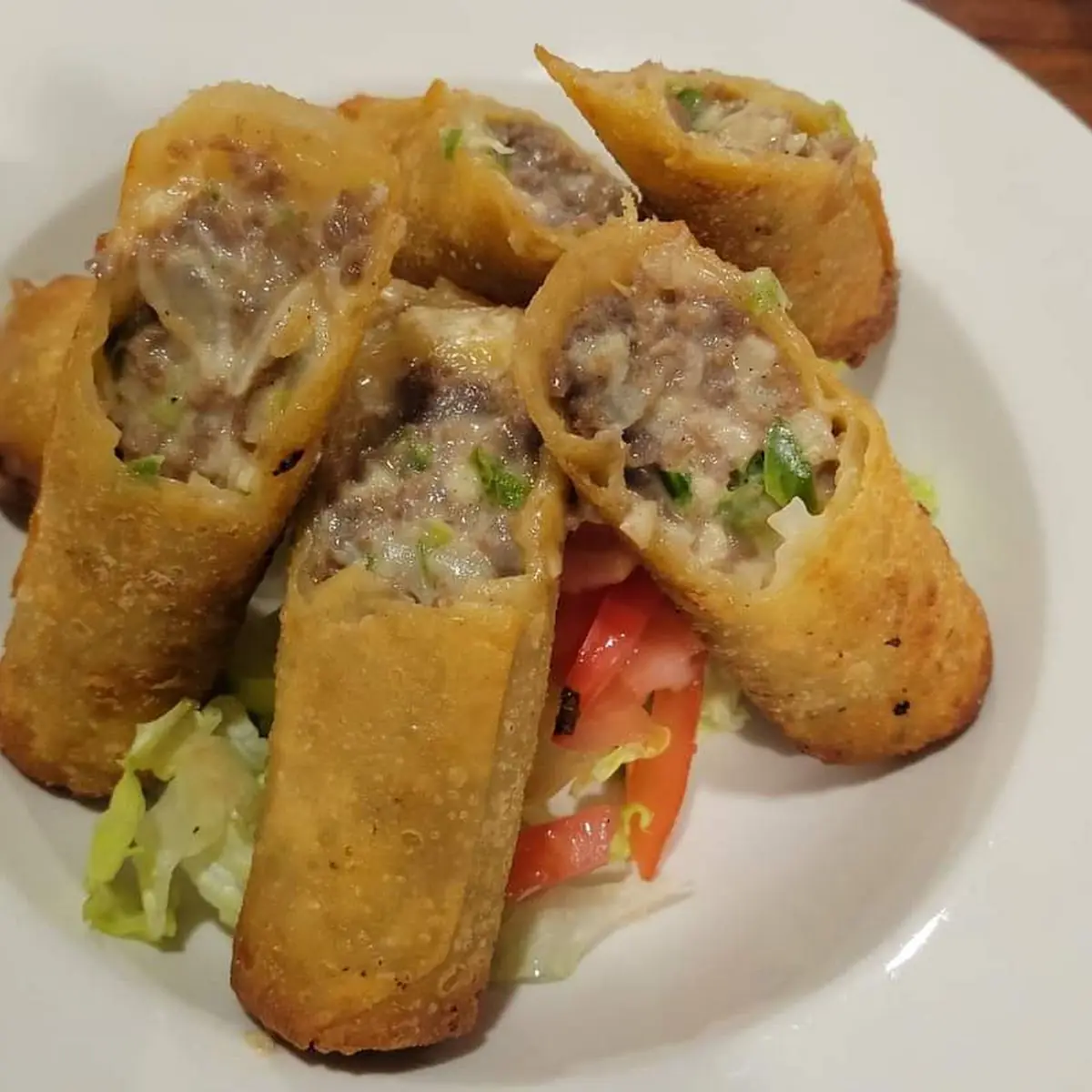 Steak & Cheese Egg Rolls