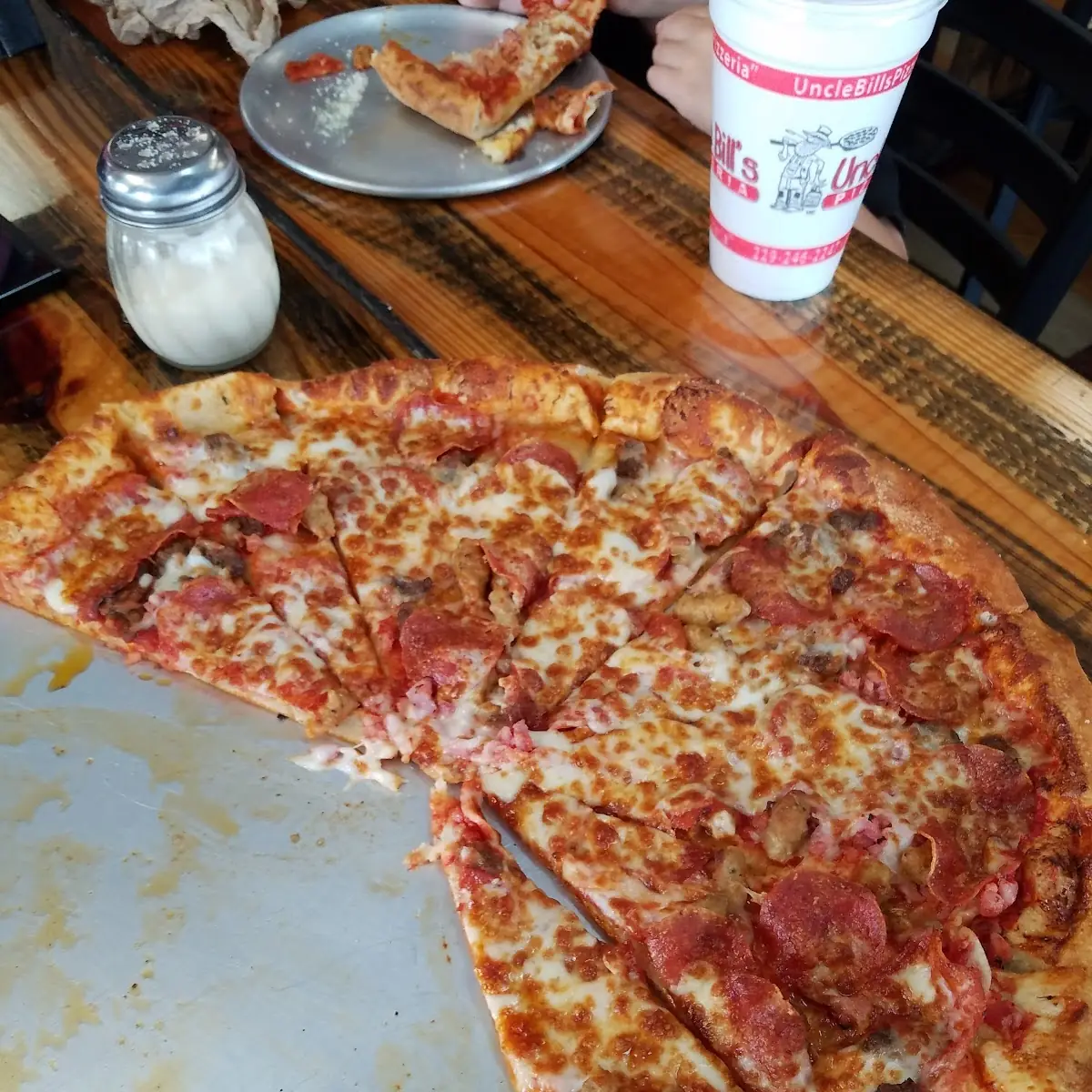 Sausage & Pepperoni Pizza