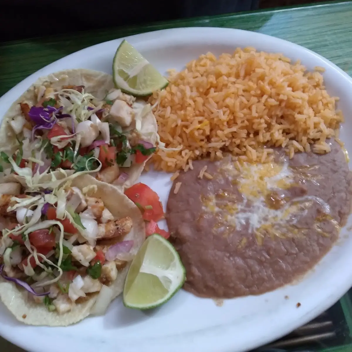 Fish Tacos Entrée