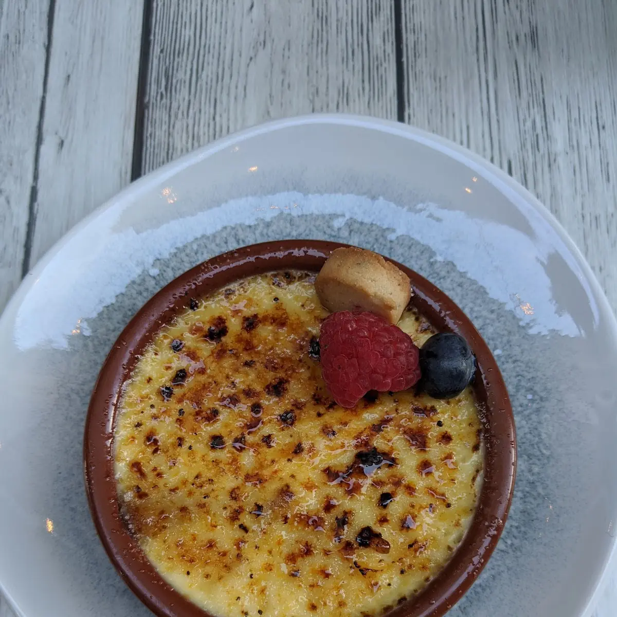Gulab Jamun Creme Brulee