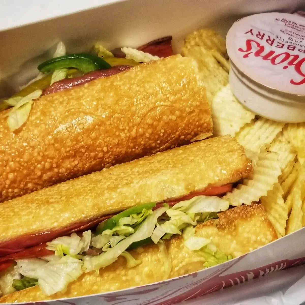 Italian Sub with Chips