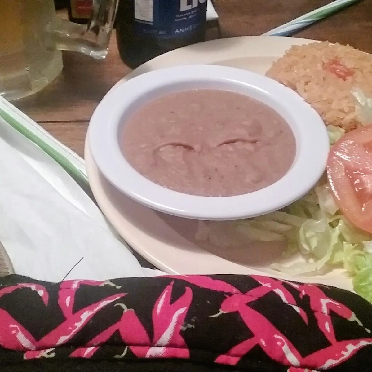 Refried Beans & Rice