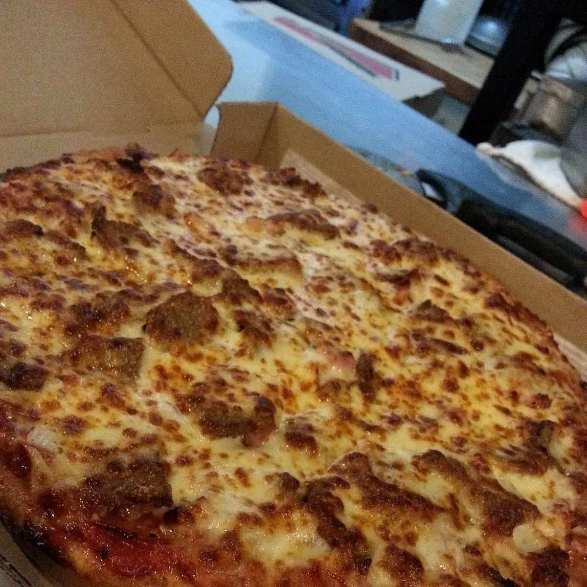 Deep Dish Meat Lovers Pizza