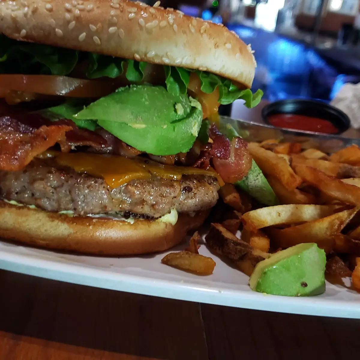 ABC Burger Bacon Cheddar Burger