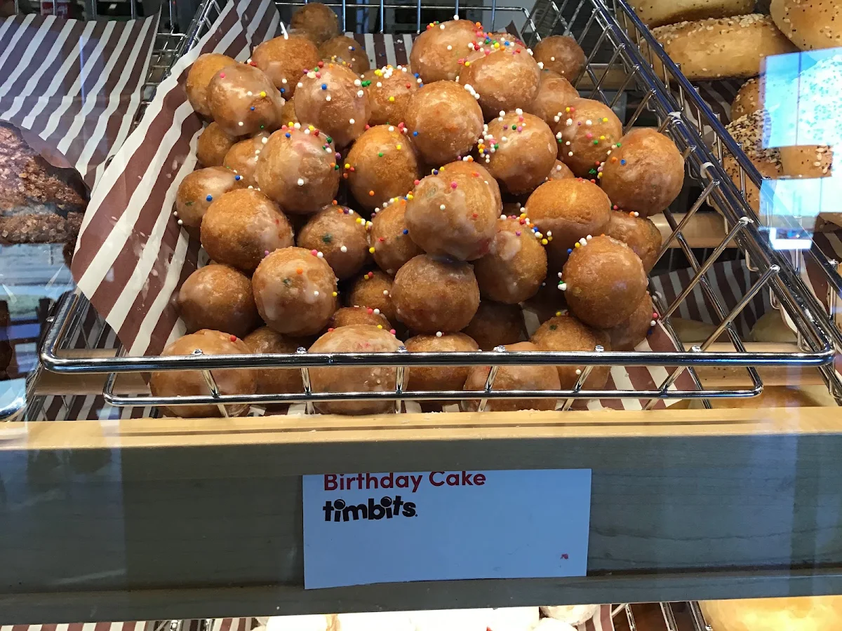 Chocolate Glazed Timbit, Tim Hortons