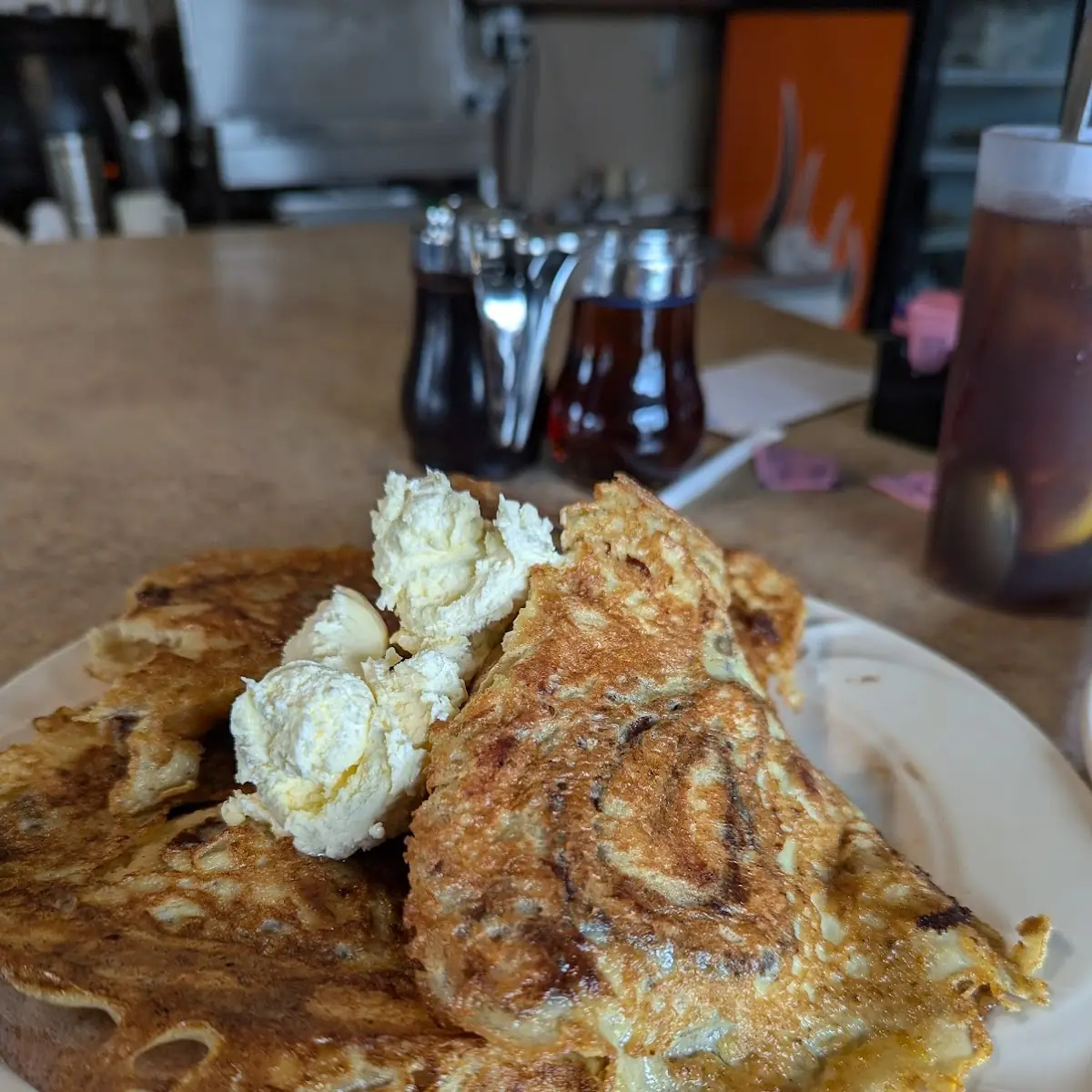 Cinnamon Roll Pancakes