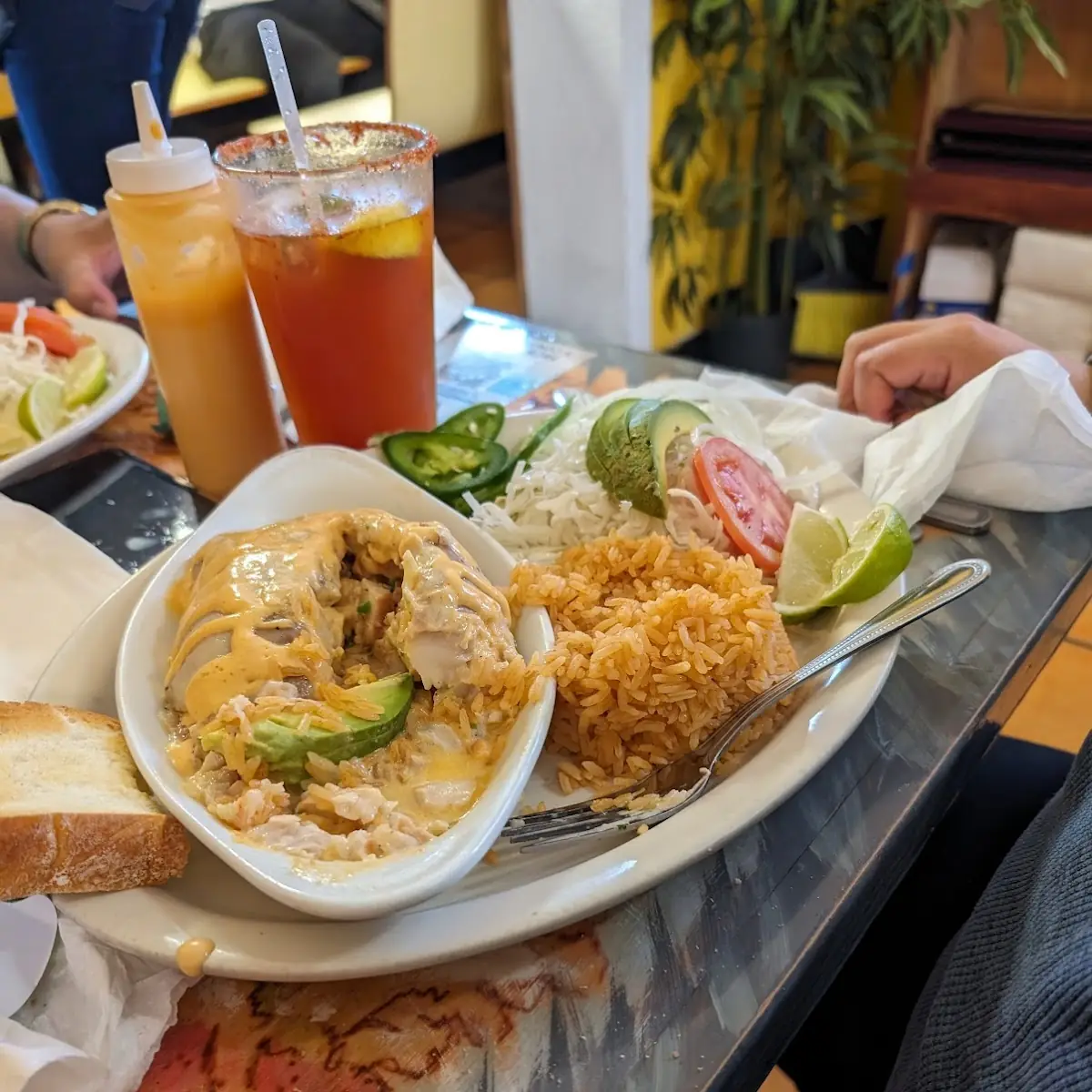 Filete Relleno De Mariscos