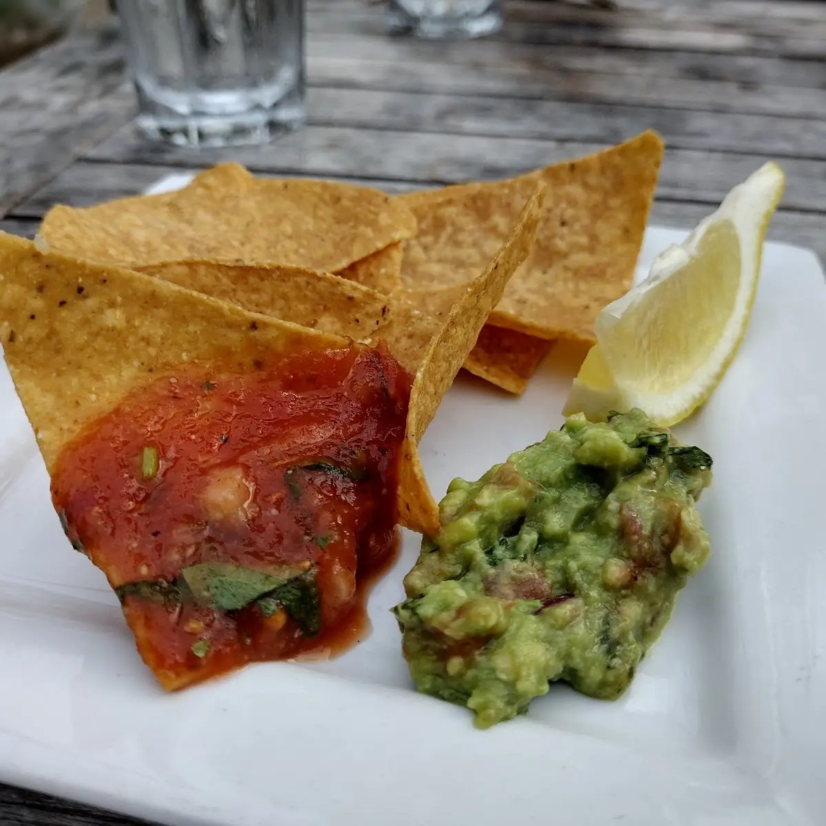 Chips Guacamole and Salsa