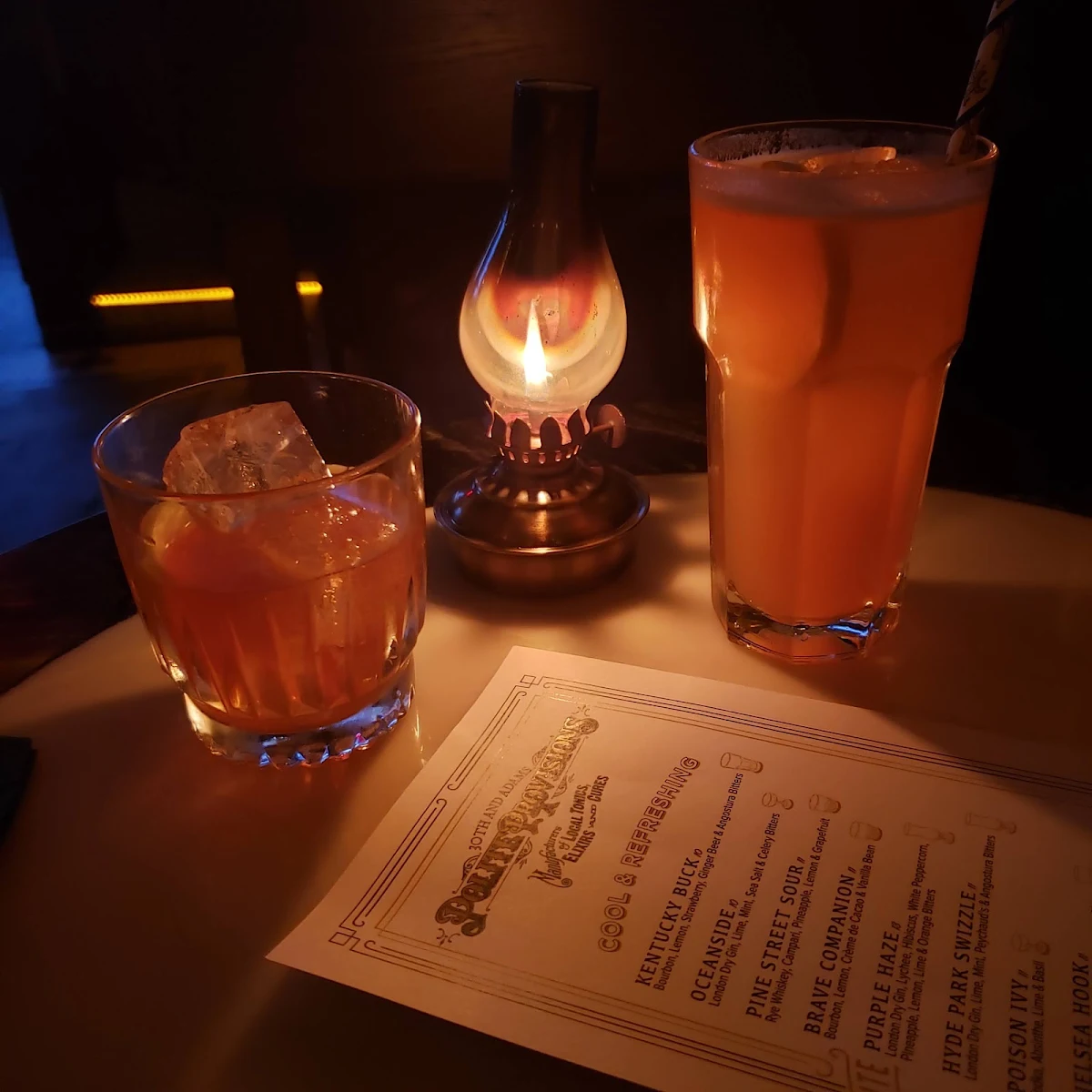 Nutty Old Fashioned & Kentucky Buck