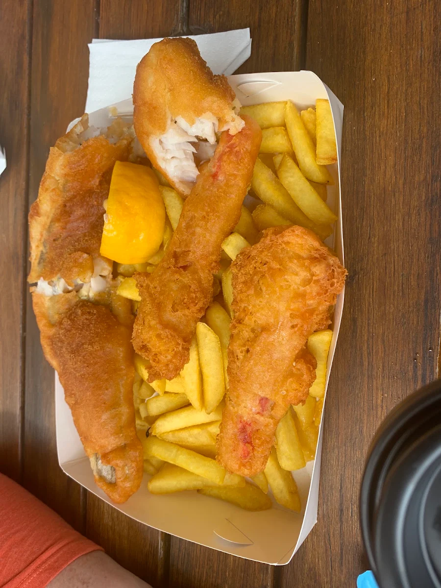 Fish and Chips, Pambula Village Milk Bar