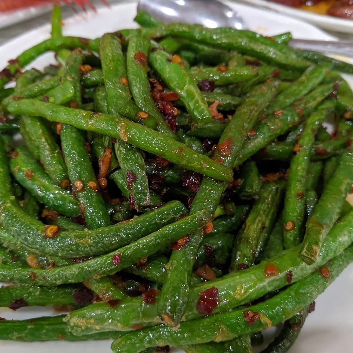Pan Fried String Bean