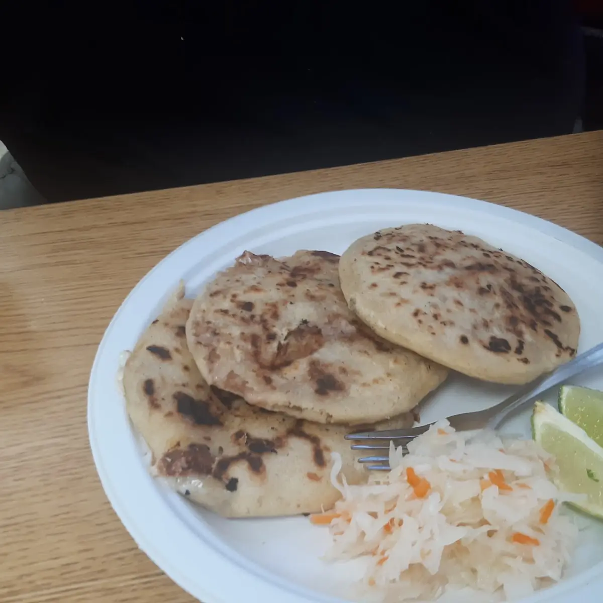 Pupusa de Chicharron