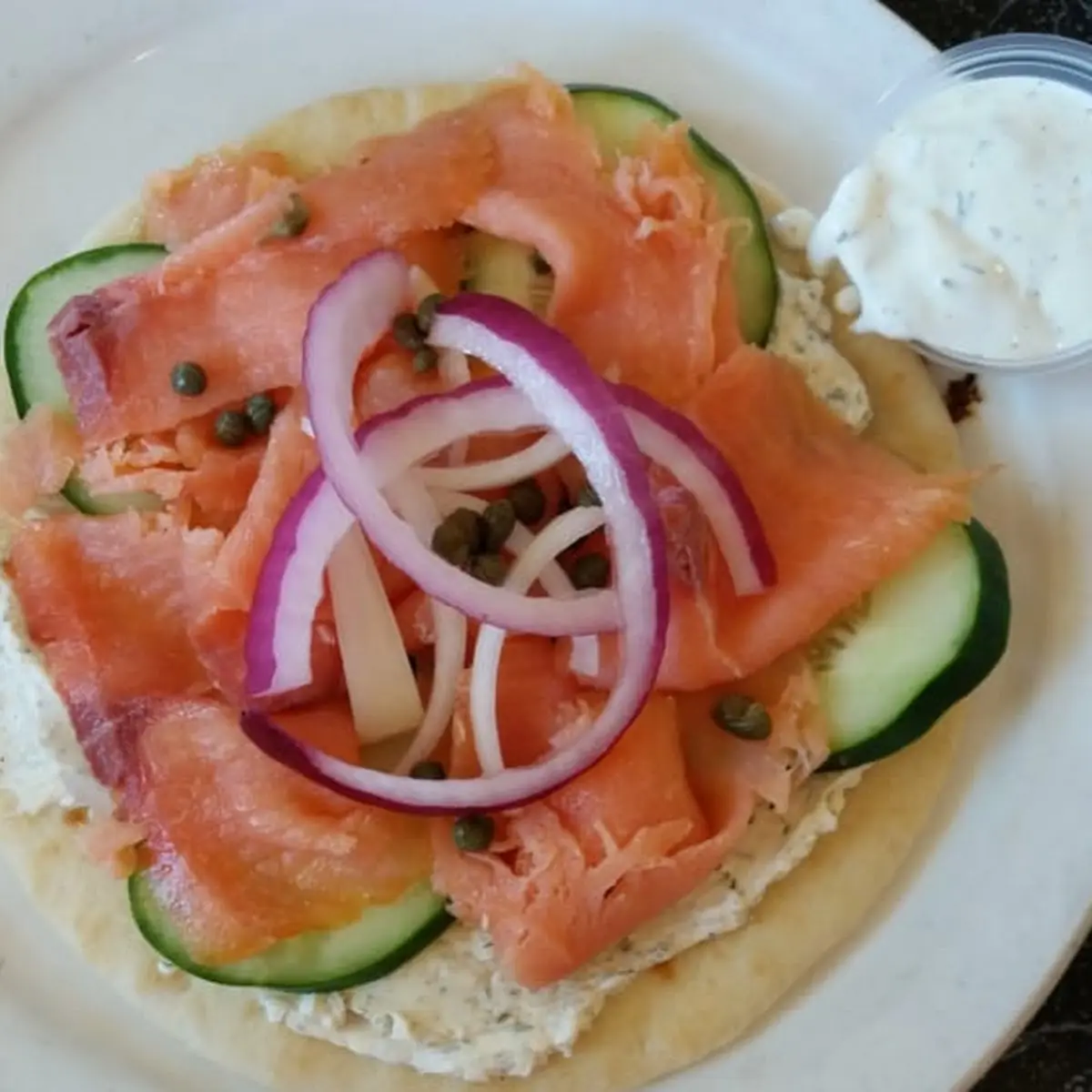 Side Smoked Salmon Lox