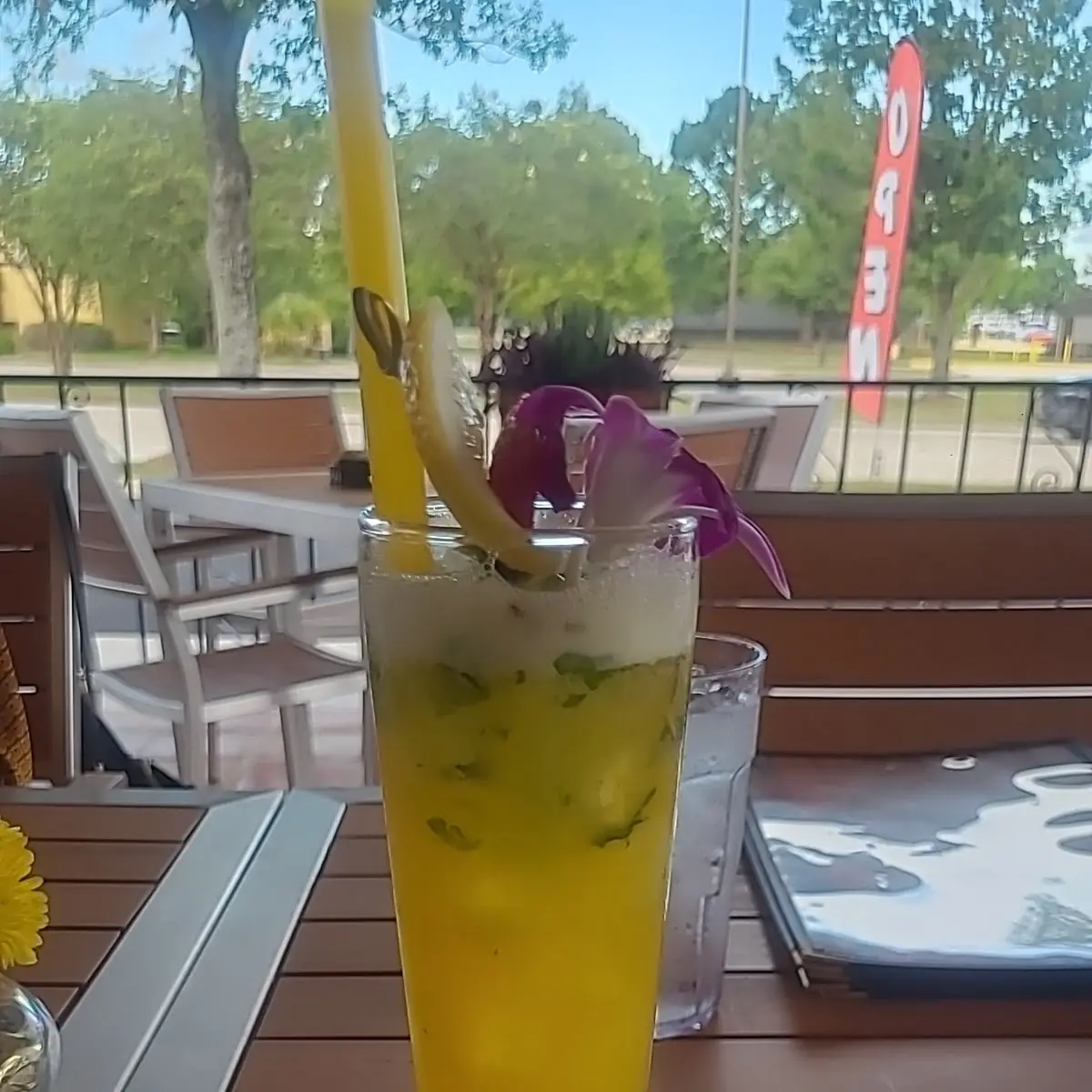 Mojito with Passion Fruit