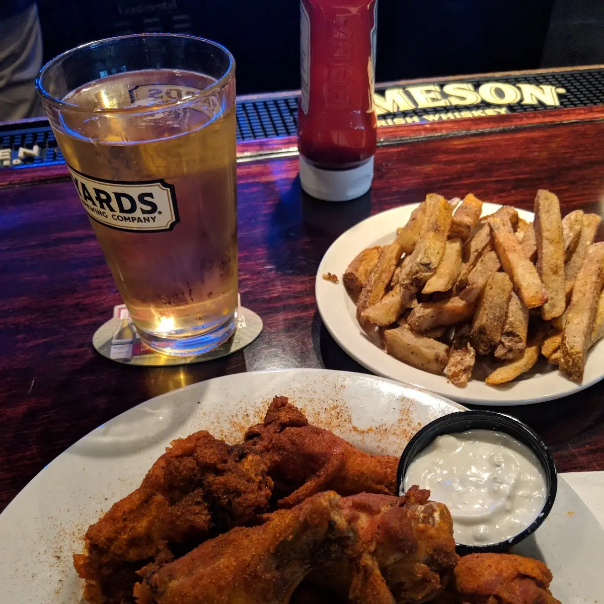 Old Bay Hot Wings