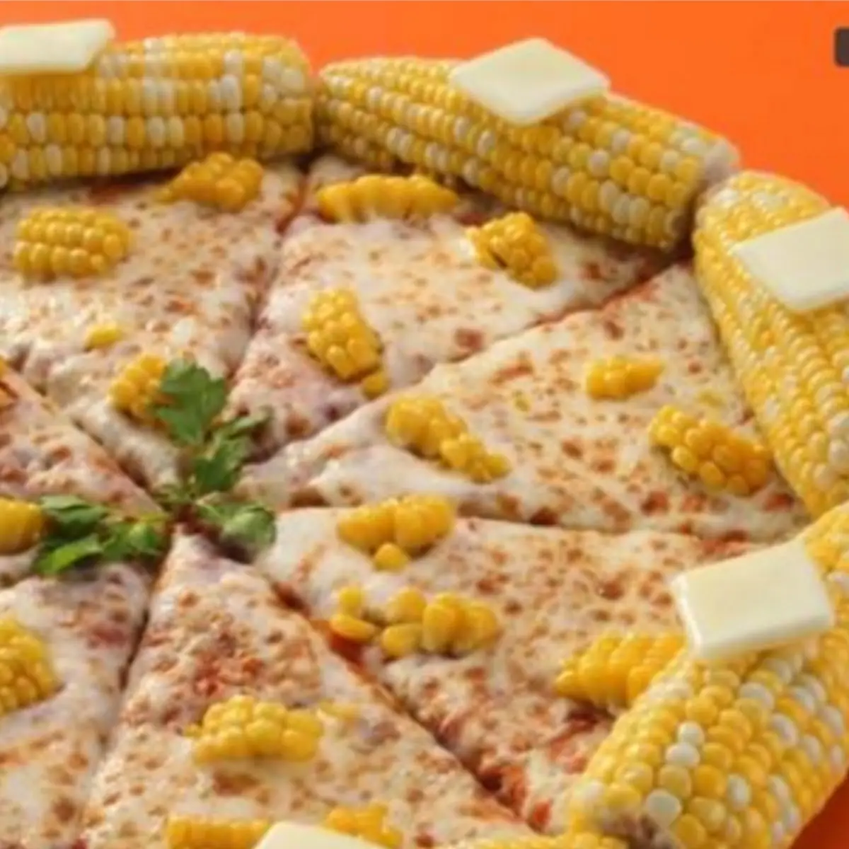 Corncob Crust Pizza