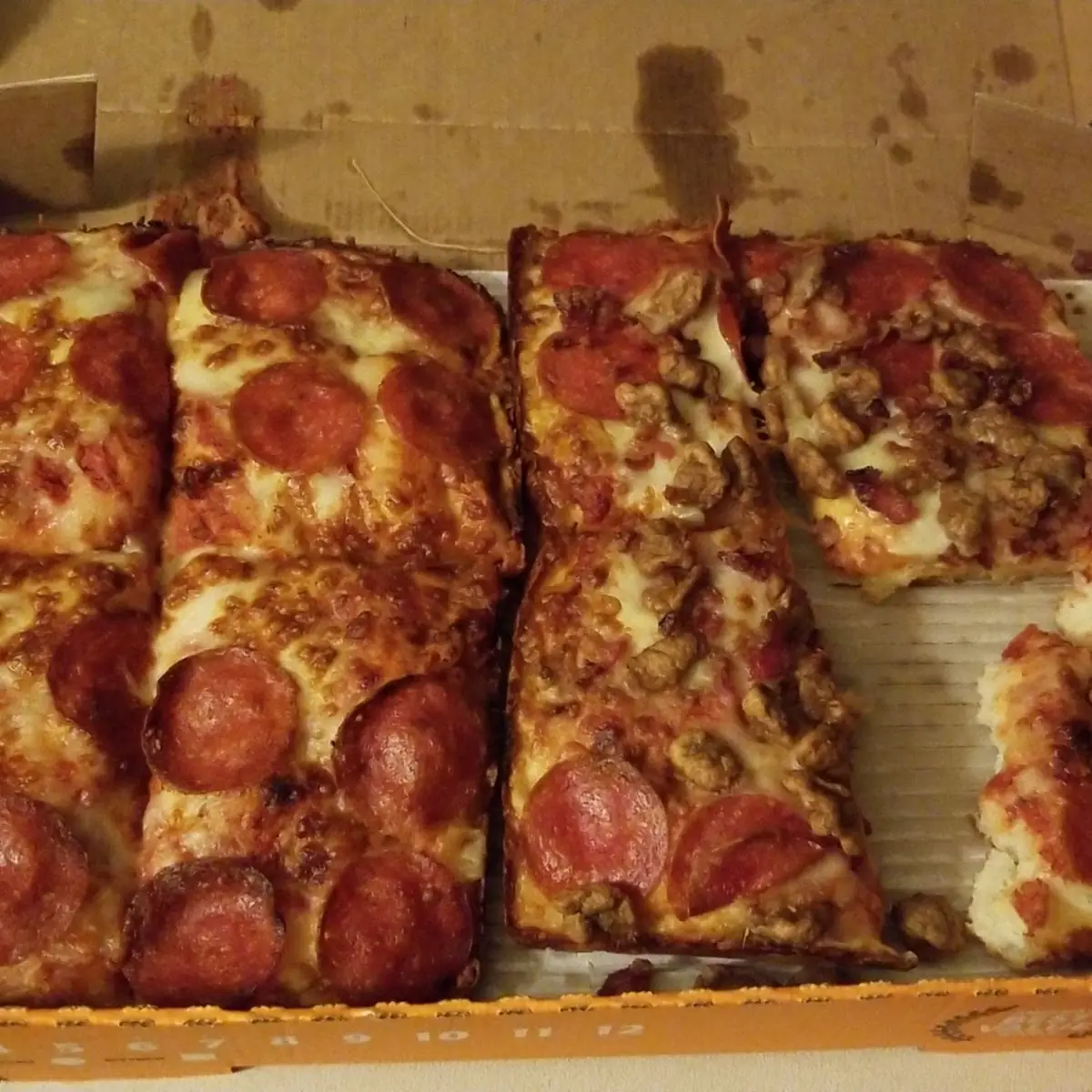 Meat Lovers Deep Dish Pan Pizza