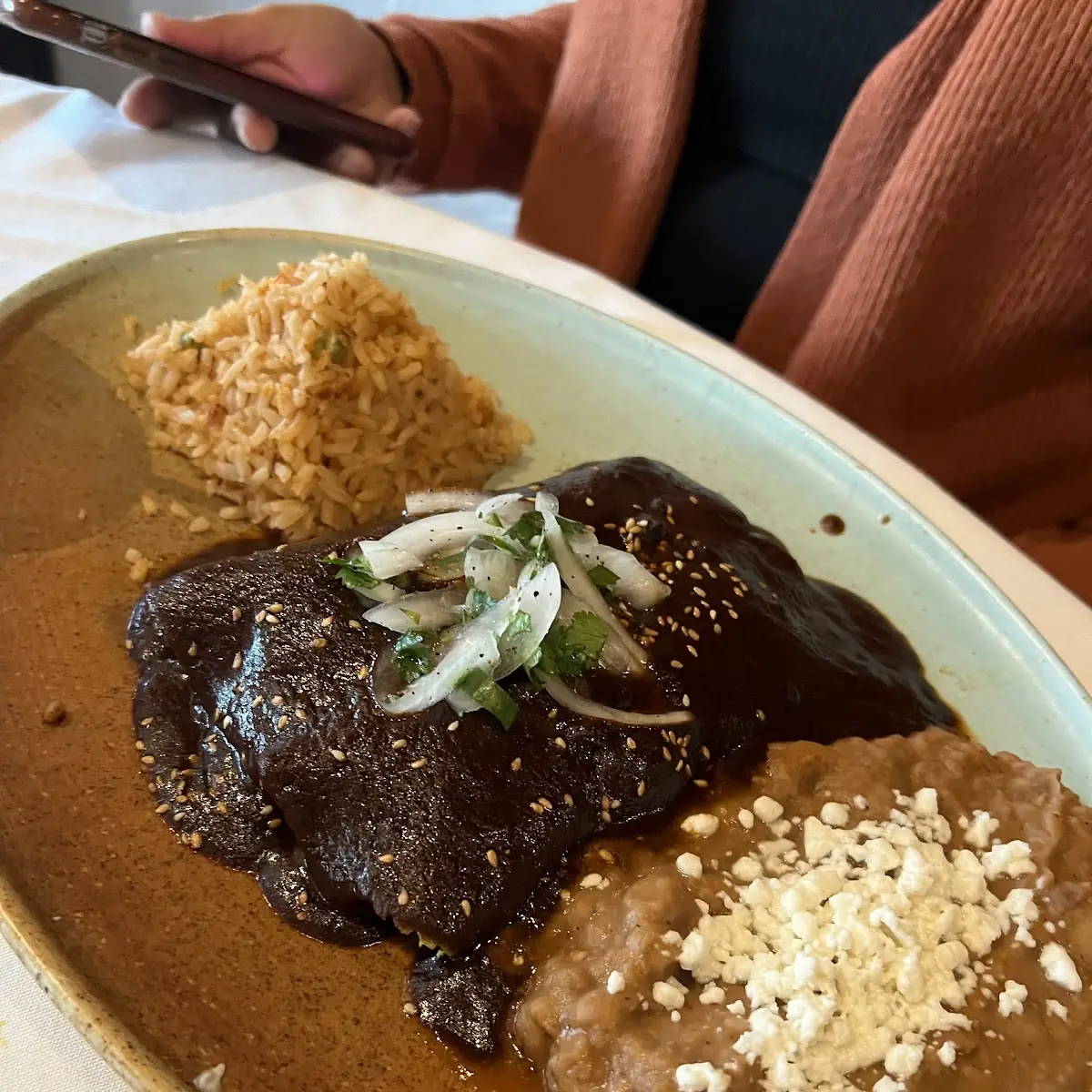 HH Mole Enchiladas