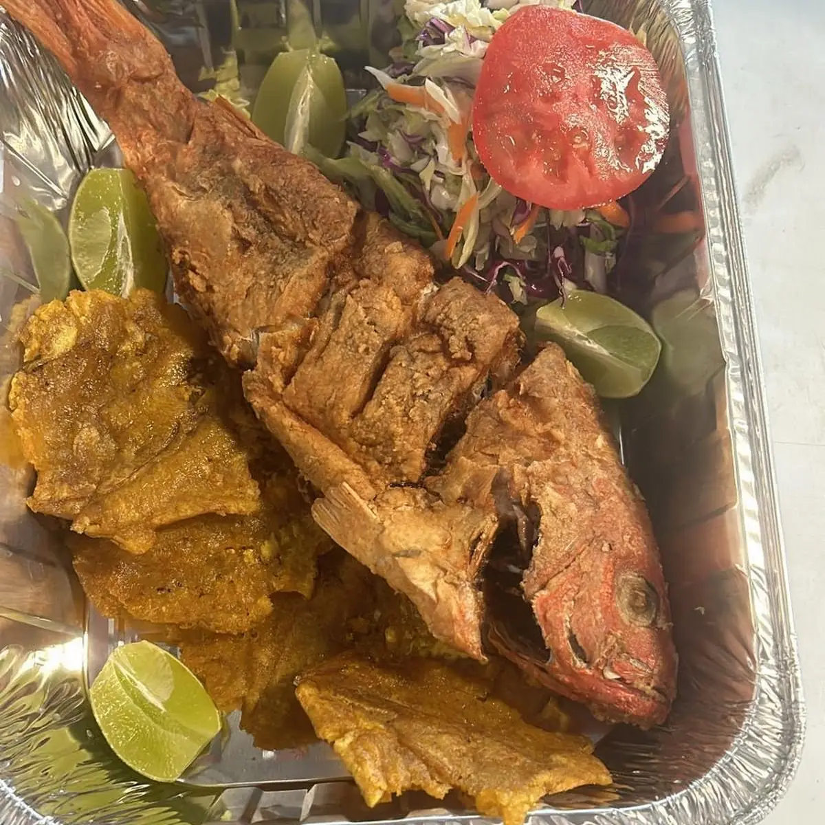 Pargo Rojo Frito Fried Red Snapper